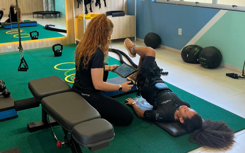 Treino com Eletroestimulação Muscular